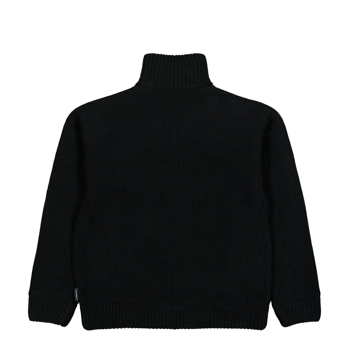 Carhartt WIP Banley Sweater Jacket Black jacket I033902.89.XX.03 Close-up | Overkill
