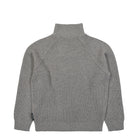 Carhartt WIP Marlon Half Zip Sweater Grey Heather Sweatshirts Material | Overkill