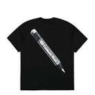 Carhartt WIP S/S WIP Pencil T-Shirt Black / White T-Shirts Close-up | Overkill