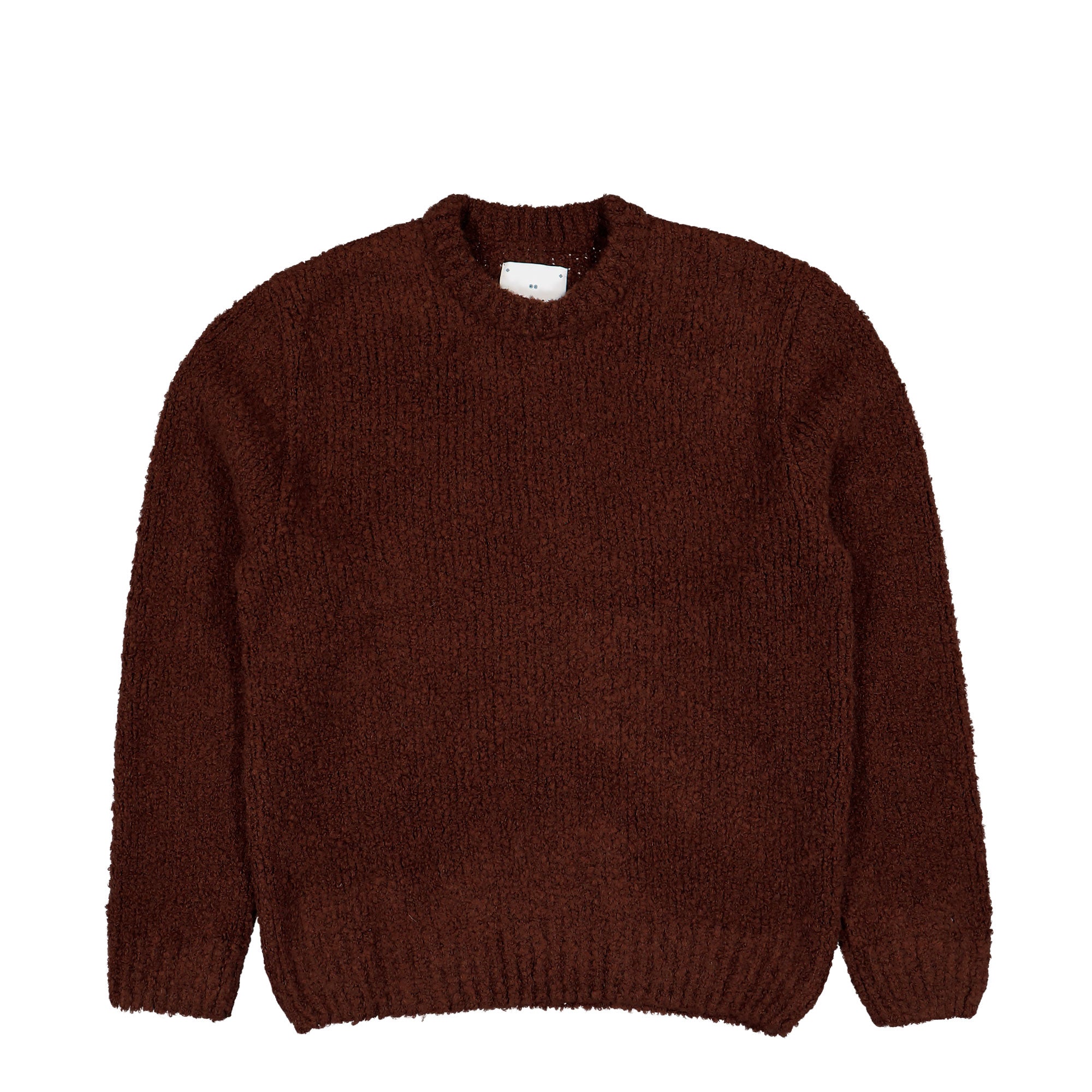 Edwin Dun Textured Sweater Rum Raisin Sweatshirt I034134.31K.67.03 | Overkill
