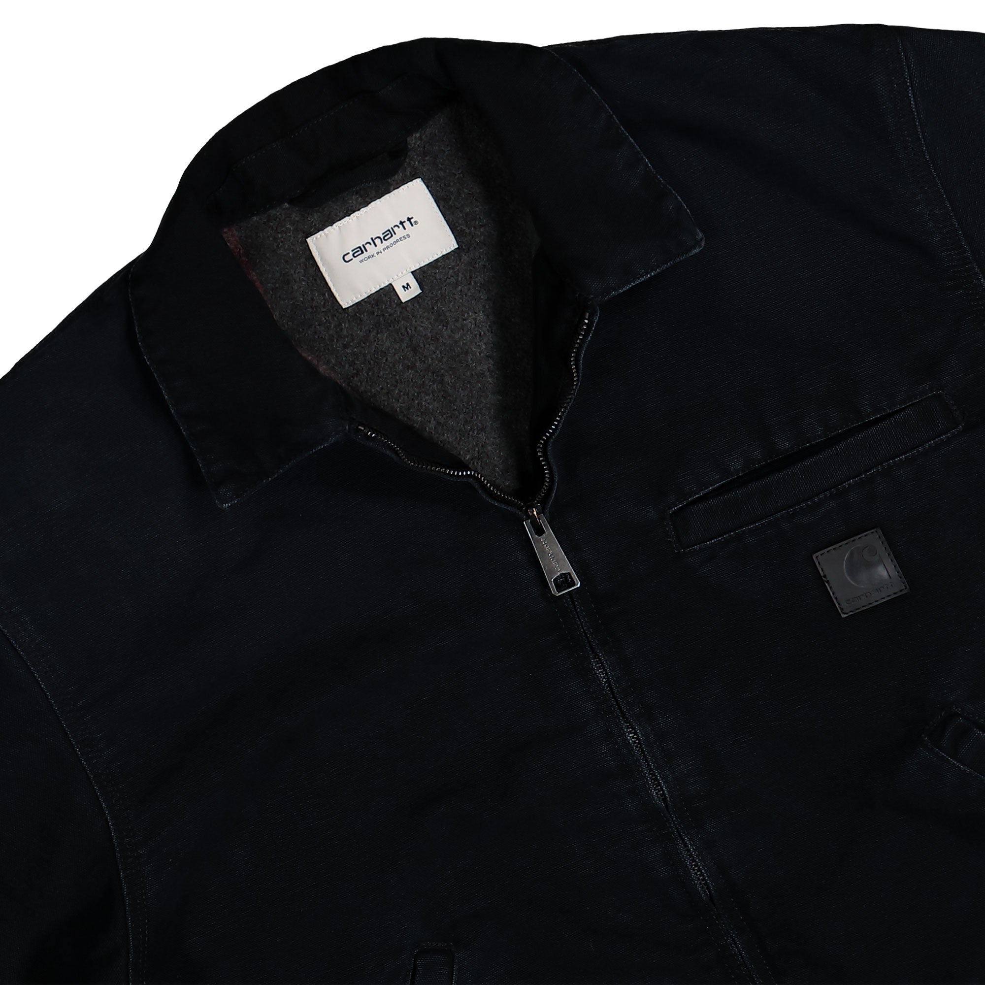 carhartt wip STADIUM JACKET スタジャン　M ブラック CARHARTT WIP x AWAKE NY TEDDY VARSITY JACKET BLACK WORLD CHAMPS