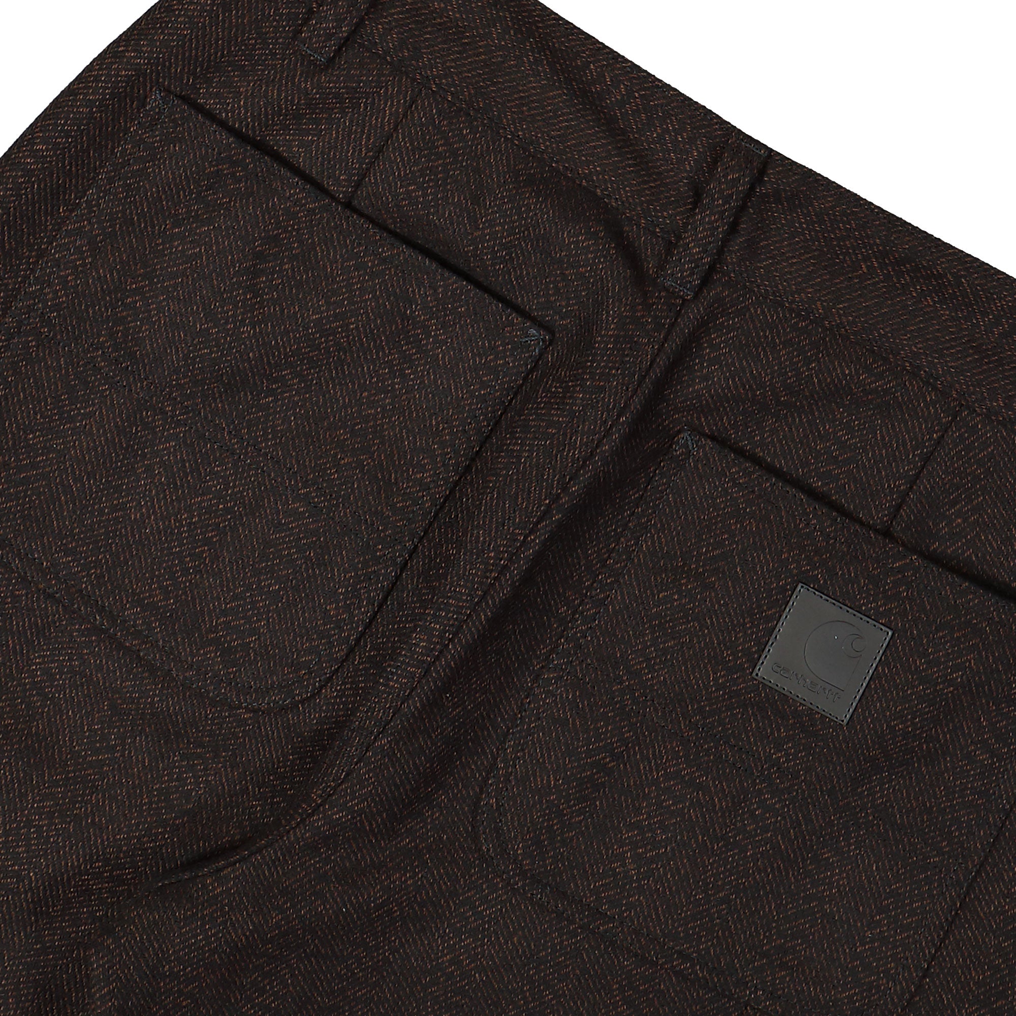 Carhartt WIP Truman Pant Chocolate / Black Casual Pants Detail view 1 | Overkill