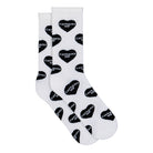 Carhartt WIP Heart Logo Socks Heart Logo Jacquard, White Socks I034483.2WH.XX.06 Close-up | Overkill
