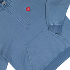 Carhartt WIP Hooded Ingo Sweat Light Blue Garment Dyed Hoodies I034498.9M.GD.03 Detail View 1 | Overkill
