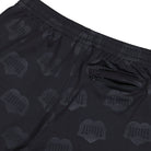 Carhartt Hartts Football Short Heart Train Jacquard / Black Shorts I034623.2UF.XX.03 Detail View 2 | Overkill
