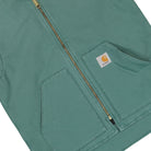 Carhartt WIP Classic Vest Silver Pine / Stone Canvas Vests Detailfoto | Overkill