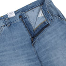 Carhartt OG Single Knee Pant Blue Burst Washed Jeans I034871.01.UR.03 Detail View 1 | Overkill
