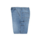 Carhartt OG Single Knee Short Blue Burst Washed Shorts I034872.01.UR.03 Detailfoto | Overkill

