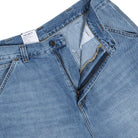 Carhartt OG Single Knee Short Blue Burst Washed Shorts I034872.01.UR.03 Detail View 1 | Overkill
