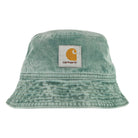 Carhartt WIP Reynold Bucket Hat Silver Pine Dusky Washed Bucket Hats I034876.2M2.0F.15 Detail View 1 | Overkill
