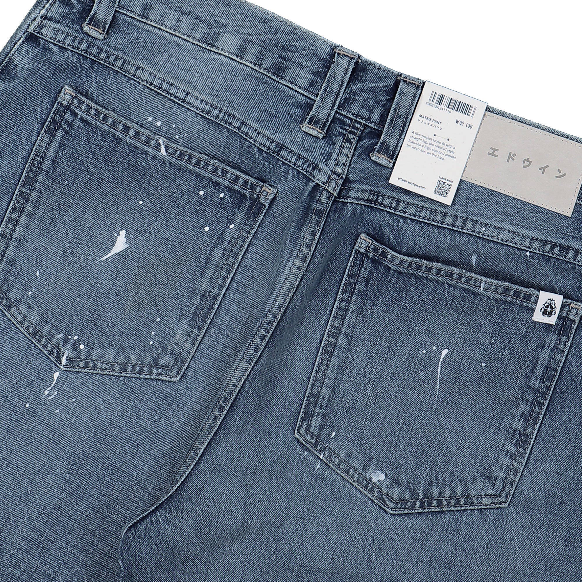 Edwin Matrix Pant Arctic Blue Jeans I034927.01.WQ.30 Detail View 2 | Overkill