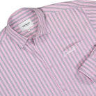 Carhartt WIP W L/S Grimsby Shirt Grimsby Stripe / Pink Fog Shirts I035134.32WXX.03 Detailfoto | Overkill
