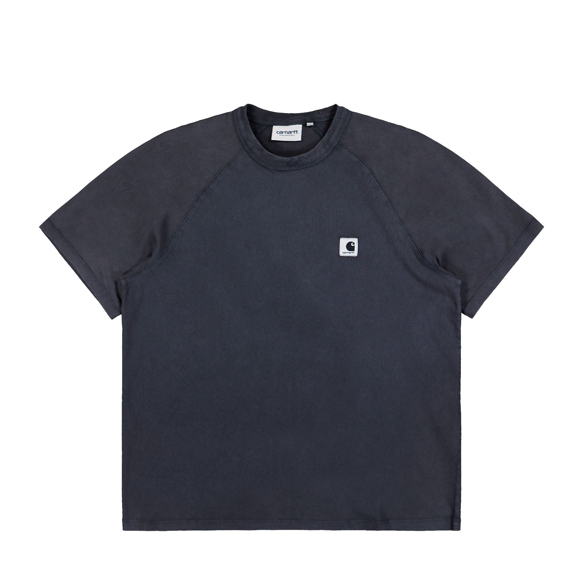 Carhartt WIP W S/S Hudson T-Shirt Black / Chalk Wash T-Shirts I035138.89.5F.03 | Overkill
