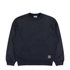 Carhartt WIP Hudson Sweat Black / Chalk Wash Sweatshirts I035186.89.5F.03 | Overkill
