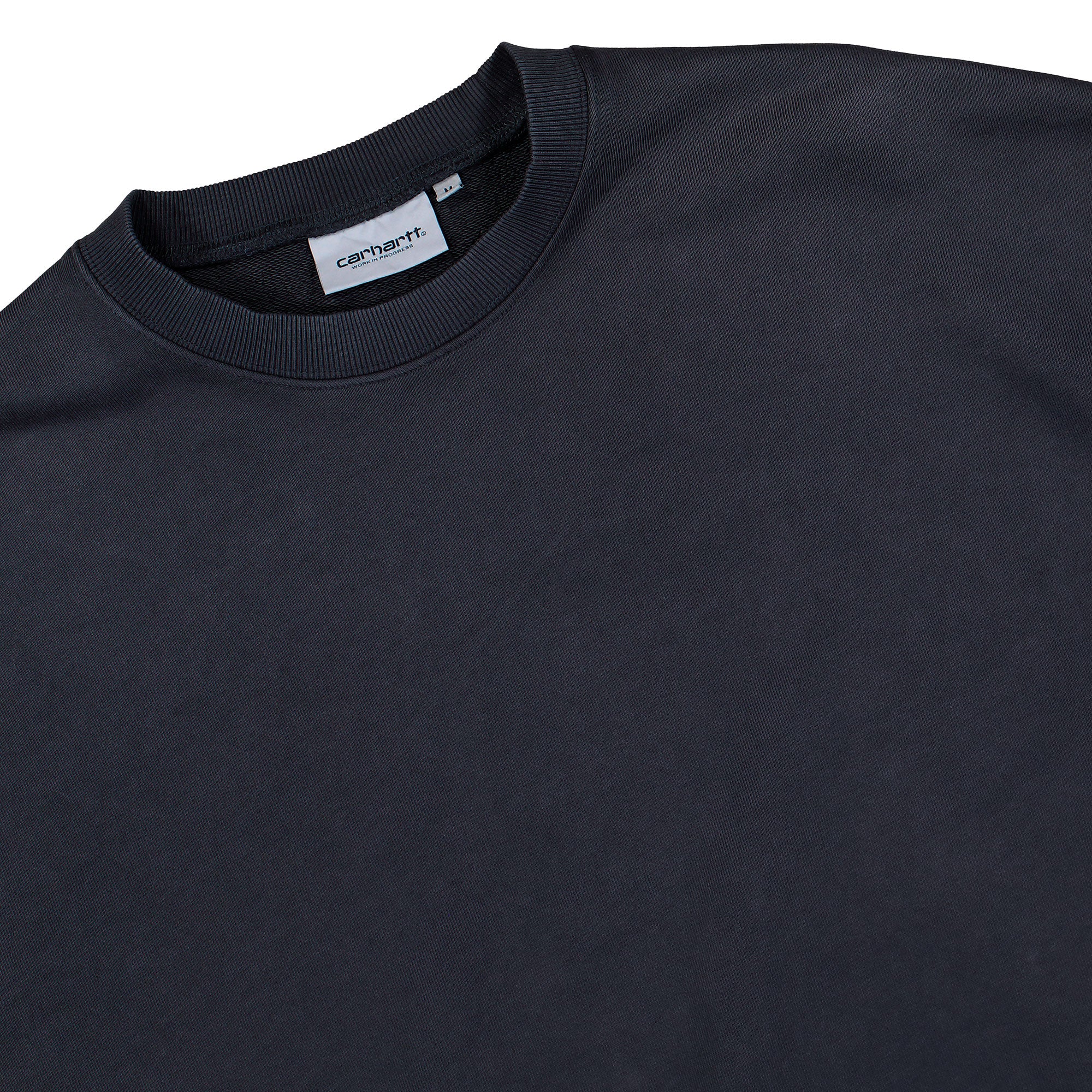 Carhartt WIP Hudson Sweat Black / Chalk Wash Sweatshirts I035186.89.5F.03 Detailfoto | Overkill
