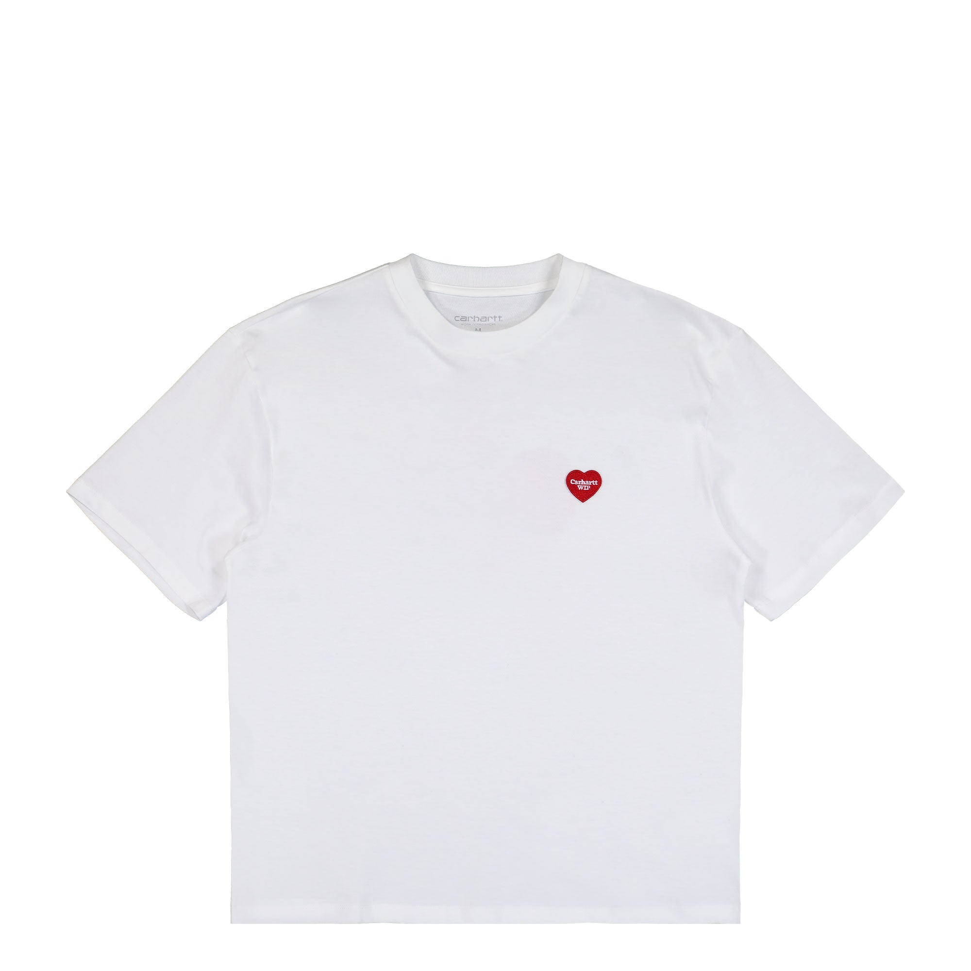 Carhartt WIP W S/S Heart II Hartt T-Shirt White T-Shirts I035259.02.XX.03 | Overkill
