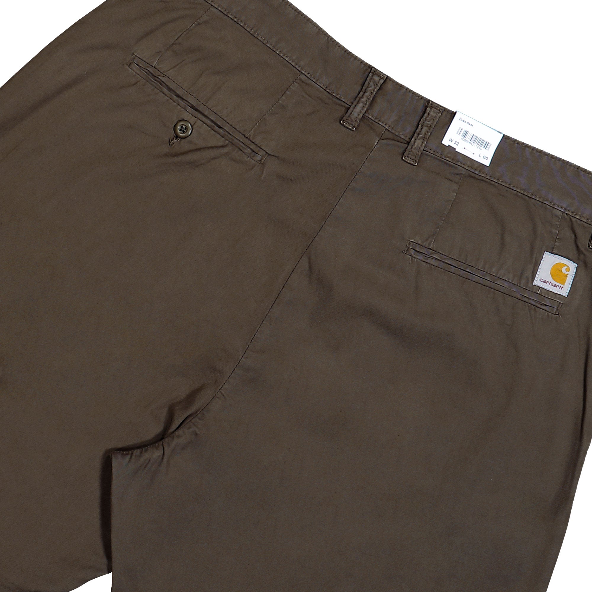 Carhartt WIP Evan Pant Vitola / Garment Dyed Casual Pants I035563.2ZW.GD.00 Detail View 2 | Overkill
