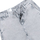 Carhartt WIP W Pierce Pant Straight Black / Chalk Wash Jeans I035576.89.5F.00 Detail View 1 | Overkill
