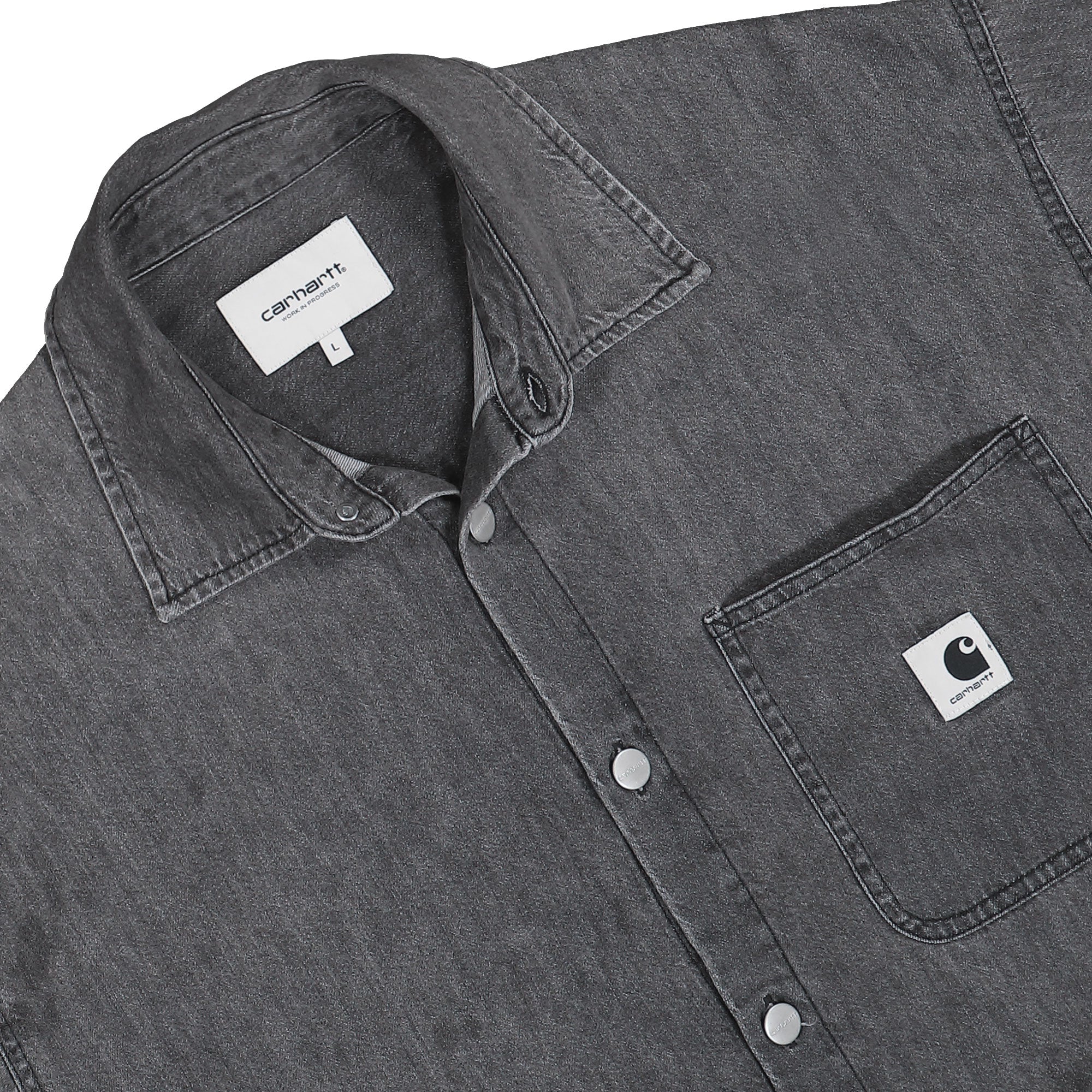 Carhartt WIP W L/S Marly Shirt Black Shirts I035584.8935.03 Detailfoto | Overkill
