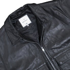 Edwin Dogma Jacket Black Leather Jacket I035716.89.00.03 Detailfoto | Overkill
