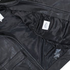 Edwin Dogma Jacket Black Leather Jacket I035716.89.00.03 Detail View 2 | Overkill
