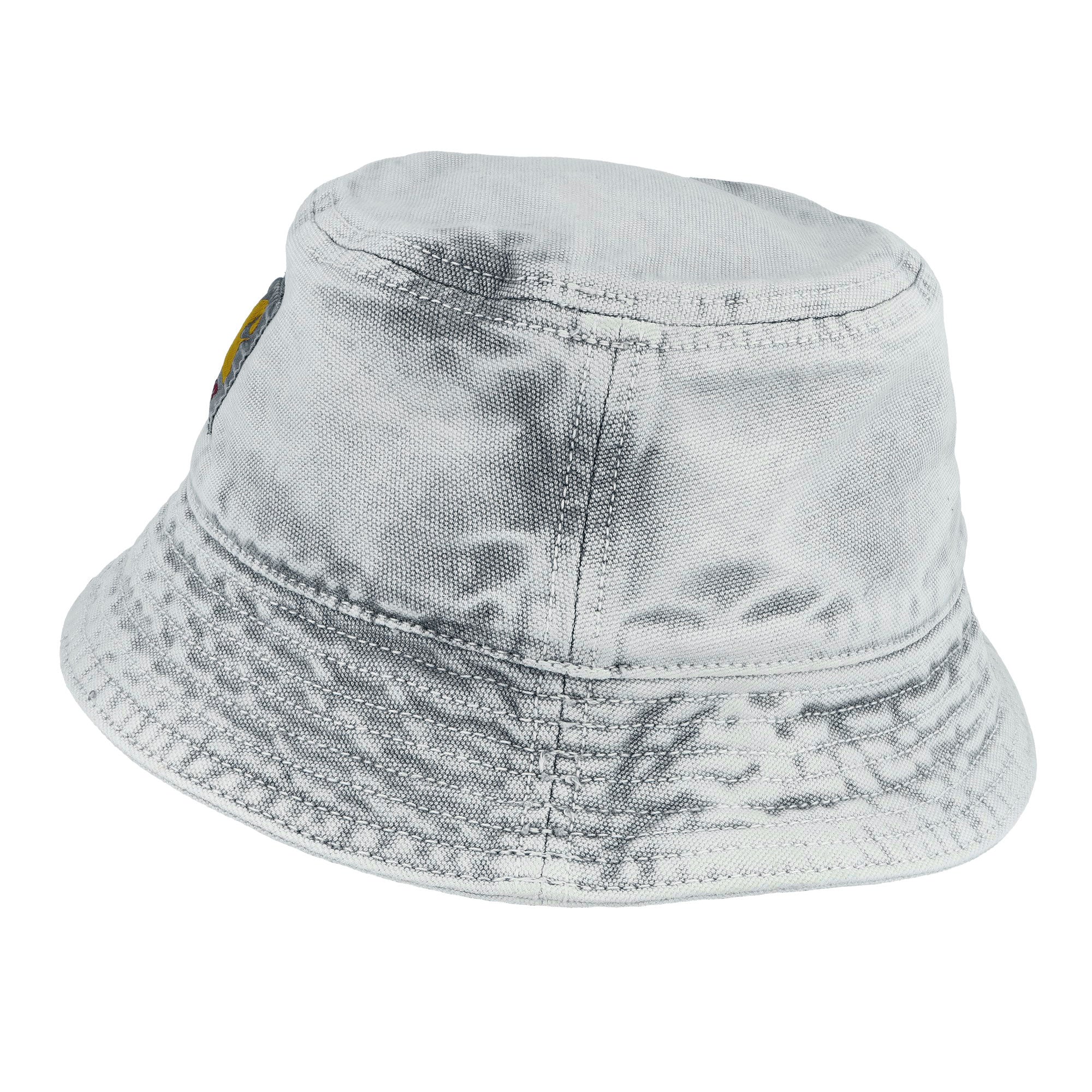 Carhartt WIP Bane Bucket Hat Black / Chalk Wash Bucket Hats I035816.89.5F.15 Close-up | Overkill

