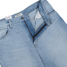 Carhartt WIP W Brandon Pant Blue Jeans I035892.01.WU.03 Detail View 1 | Overkill
