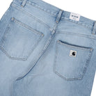 Carhartt WIP W Brandon Pant Blue Jeans I035892.01.WU.03 Detail View 2 | Overkill
