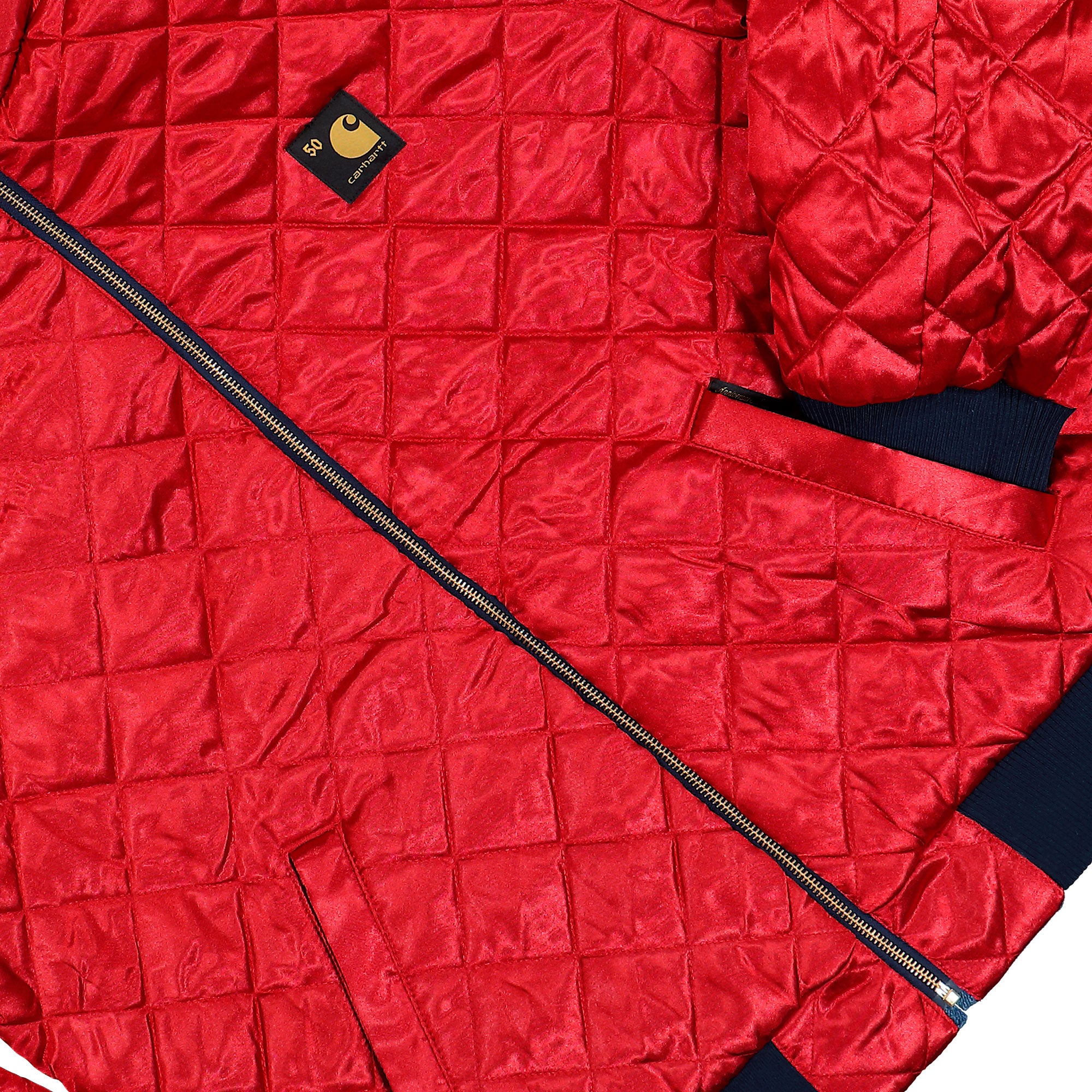 adidas 50 Years Anniversary OG Active Jacket Denim Blue / USA Red Jacket I035966.3FZ.12.03 Detail View 3 | Overkill
