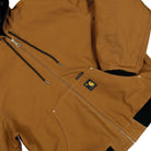 adidas 50 Years Anniversary OG Active Jacket Leather Black / Hamilton Brown Jacket I035967.3R0.XX.03 Detail View 3 | Overkill
