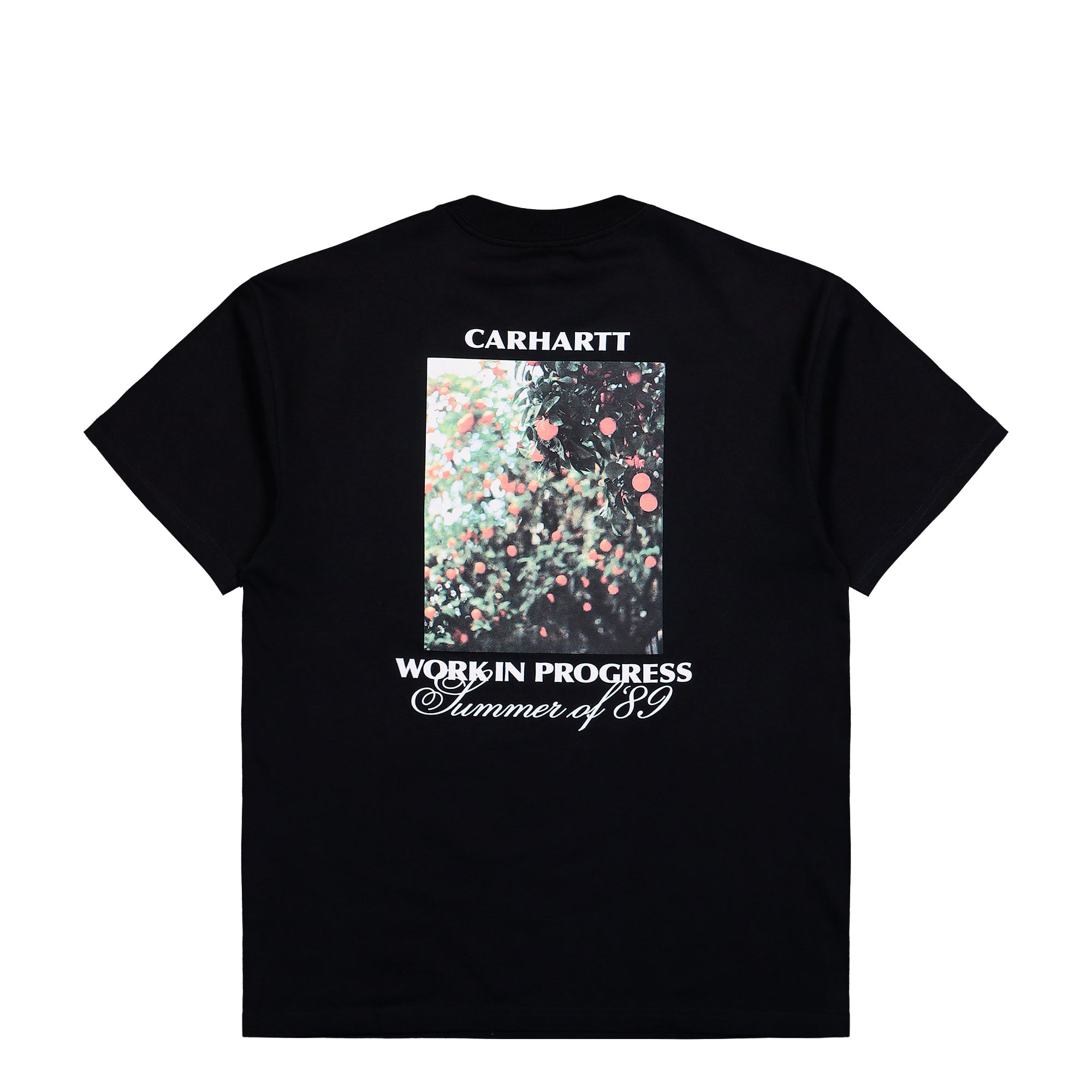 Carhartt WIP S/S Warm Views T-Shirt Black T-Shirt I036246.89.XX.03 Close-up | Overkill
