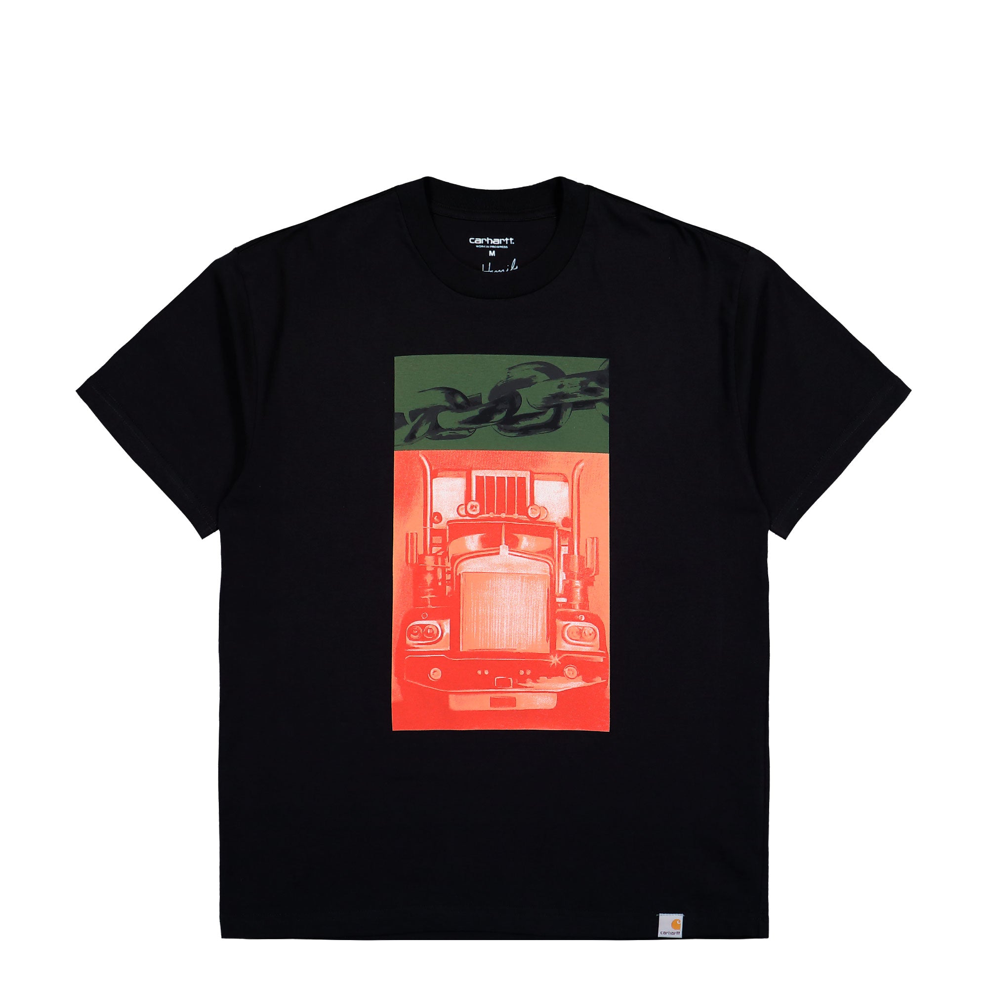 Carhartt WIP S/S Sean Hamilton 01 T-Shirt Black T-Shirt I036268.89.XX.03 | Overkill
