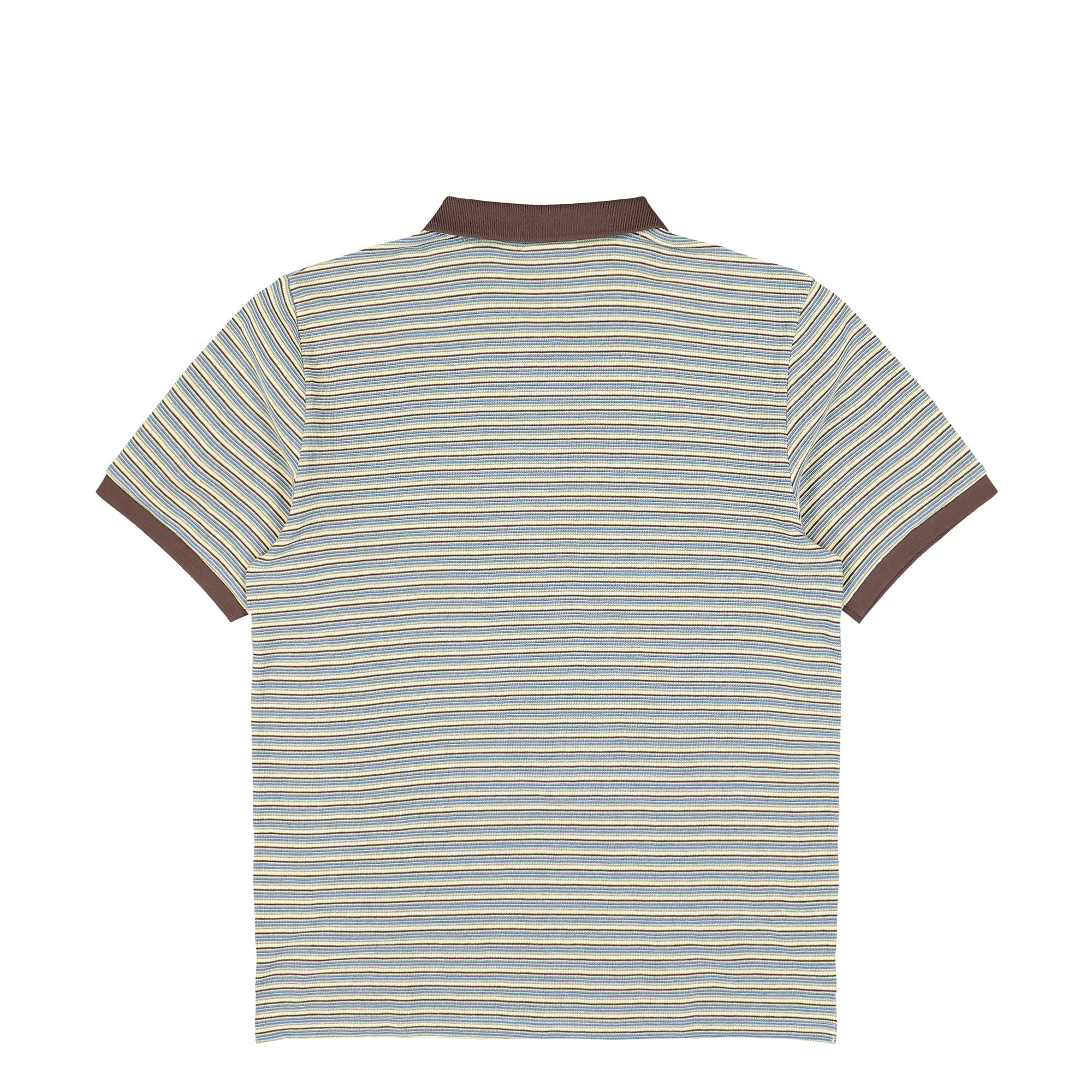 Carhartt WIP S/S Dion Polo Dion Stripe, Wax Polo Shirts I036306.3L9.XX.03 Close-up | Overkill
