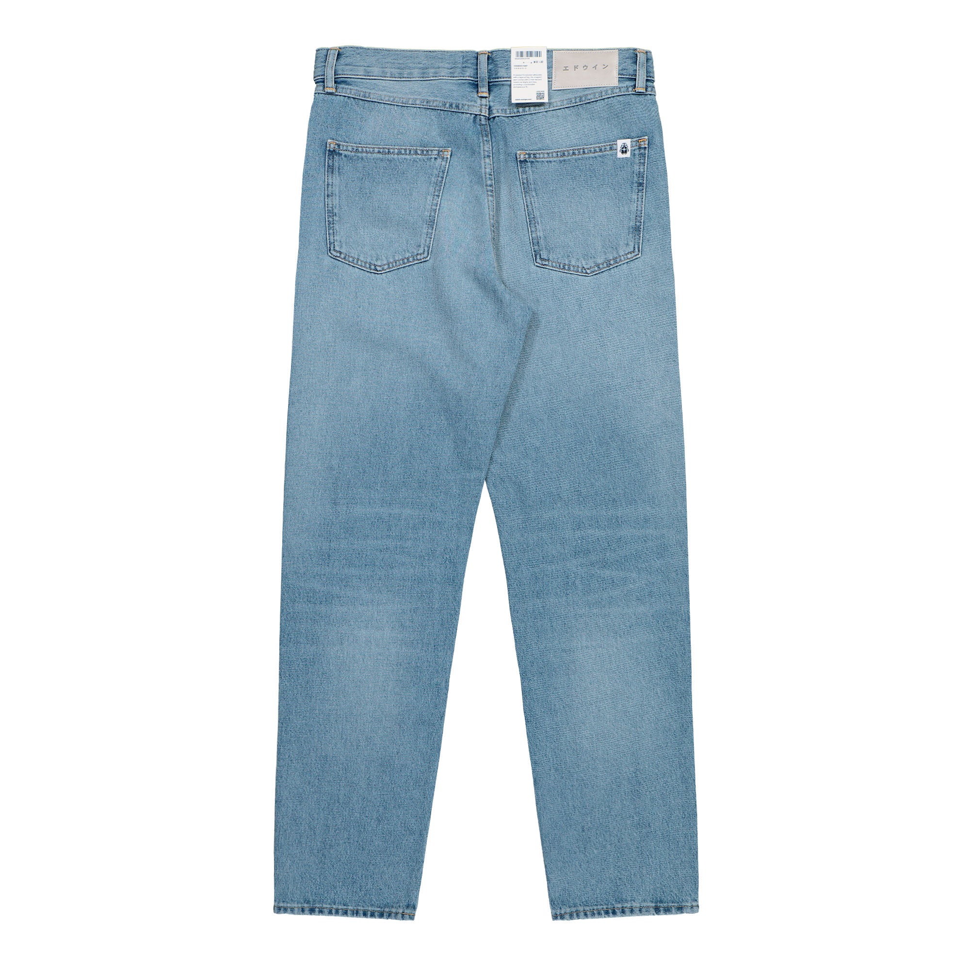 Edwin Cosmos Pant Blue Dimm Wash Denim Pant I036462.01.7I.32 Close-up | Overkill
