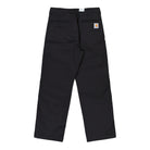Carhartt WIP Harold Pant Black Rigid Casual Pant I036502.89.01.00 Close-up | Overkill
