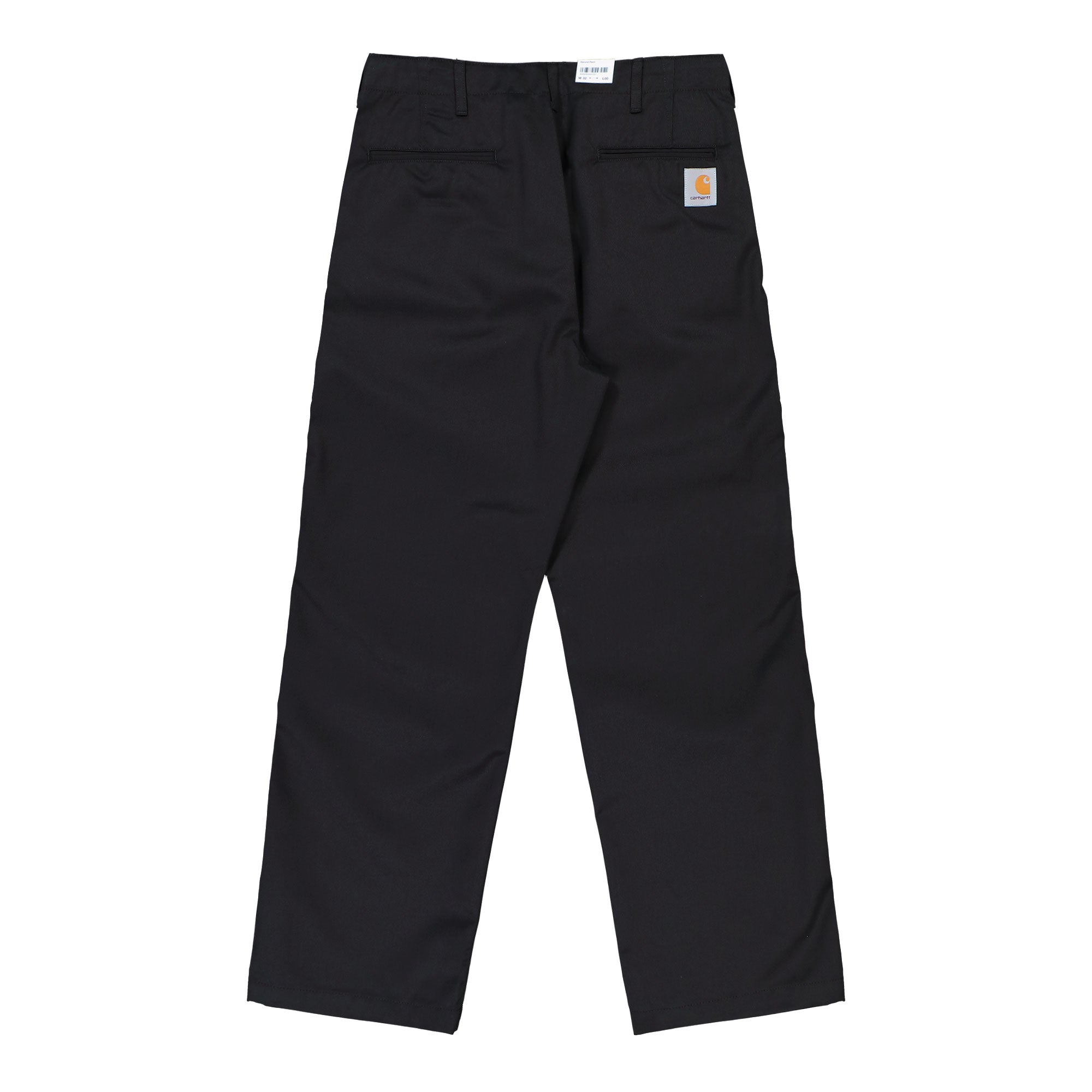 Carhartt WIP Harold Pant Black Rigid Casual Pant I036502.89.01.00 Close-up | Overkill
