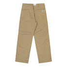 Carhartt WIP Harold Pant Leather Rigid Casual Pant I036502.8Y.01.00 Close-up | Overkill
