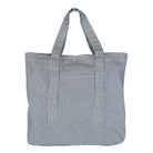 Carhartt WIP Mercer Tote Bag Mercer Stripe, Graphite, Wax Shoppers I036510.3OK.06.06 Close-up | Overkill
