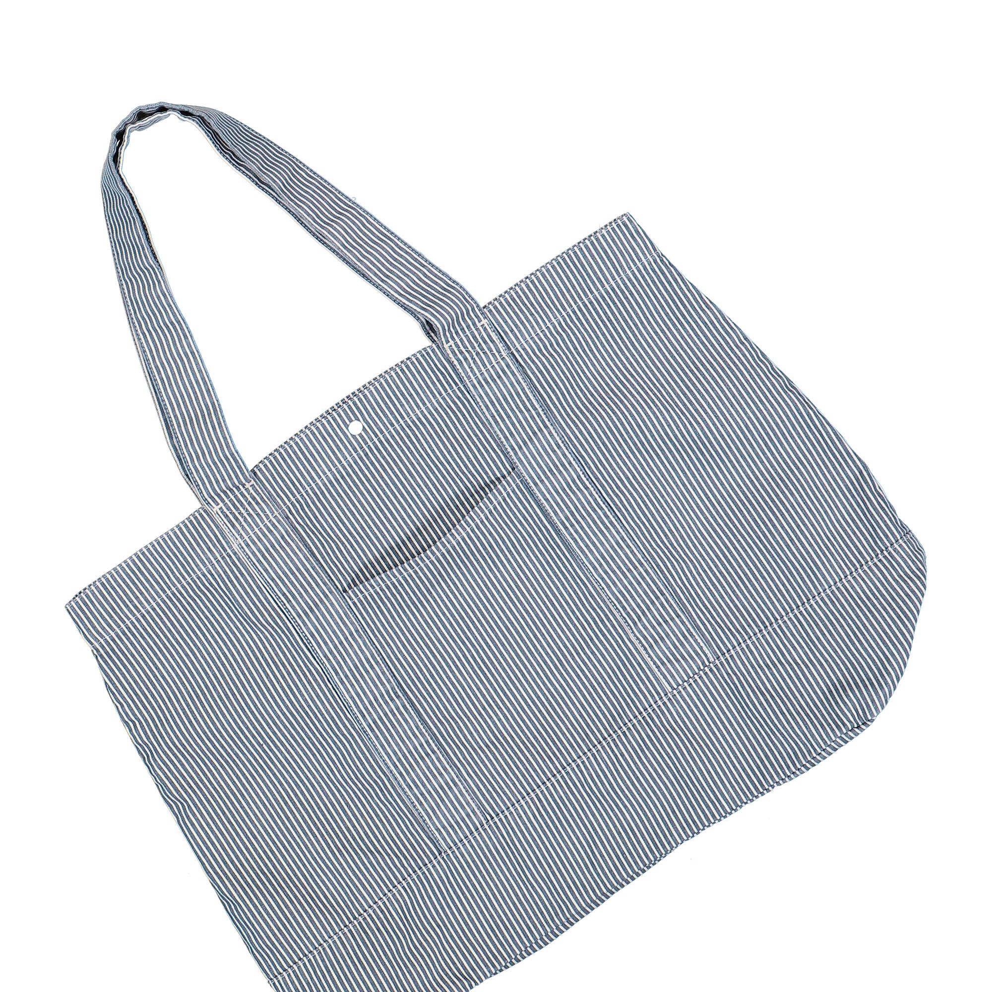 Carhartt WIP Mercer Tote Bag Mercer Stripe, Graphite, Wax Shoppers I036510.3OK.06.06 Detailfoto | Overkill
