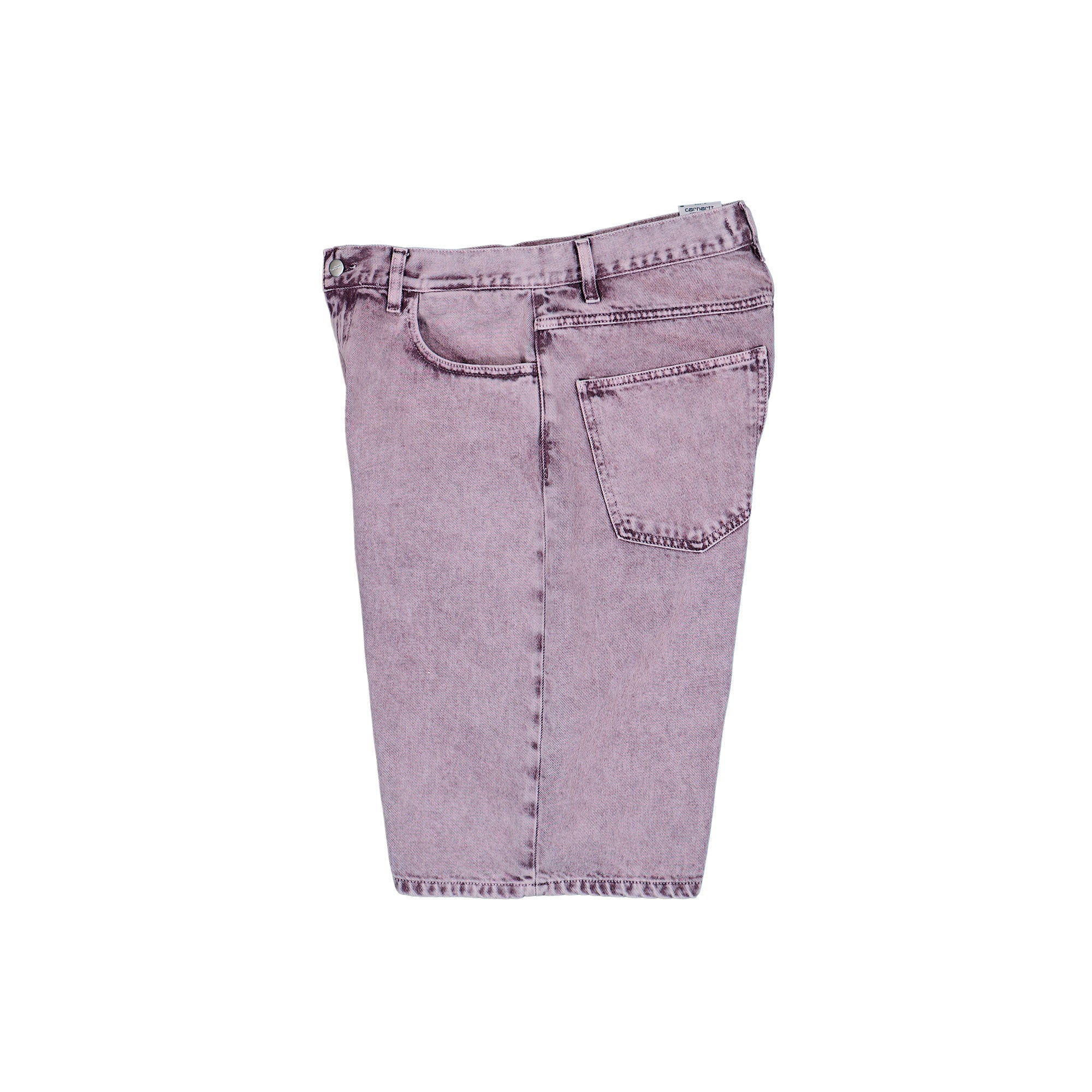 Carhartt WIP W Brandon Short Cozy Purple Chalk Wash Short I036530.3J1.5F.03 Detailfoto | Overkill
