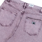 Carhartt WIP W Brandon Short Cozy Purple Chalk Wash Short I036530.3J1.5F.03 Detail View 2 | Overkill

