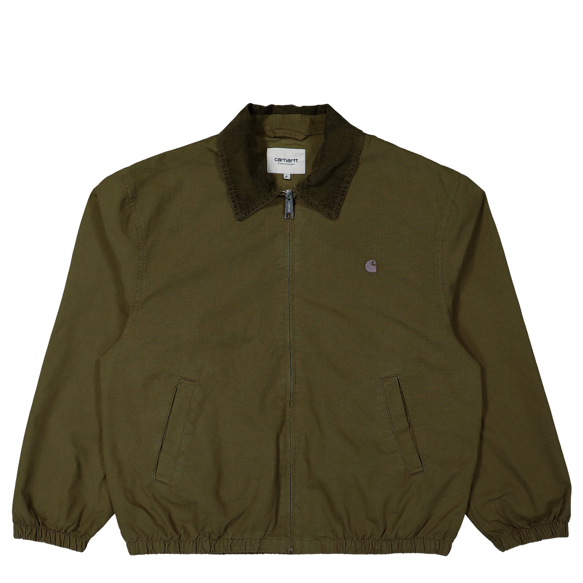 Carhartt WIP Madison Ripstop Jacket Dark Beech / Black Garment Dyed Jackets I036804.3TU.GD.03 | Overkill
