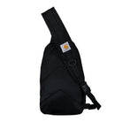 Carhartt WIP Kyle Sling Bag Black Cross Body Bag I036840.89.XX.06 Close-up | Overkill
