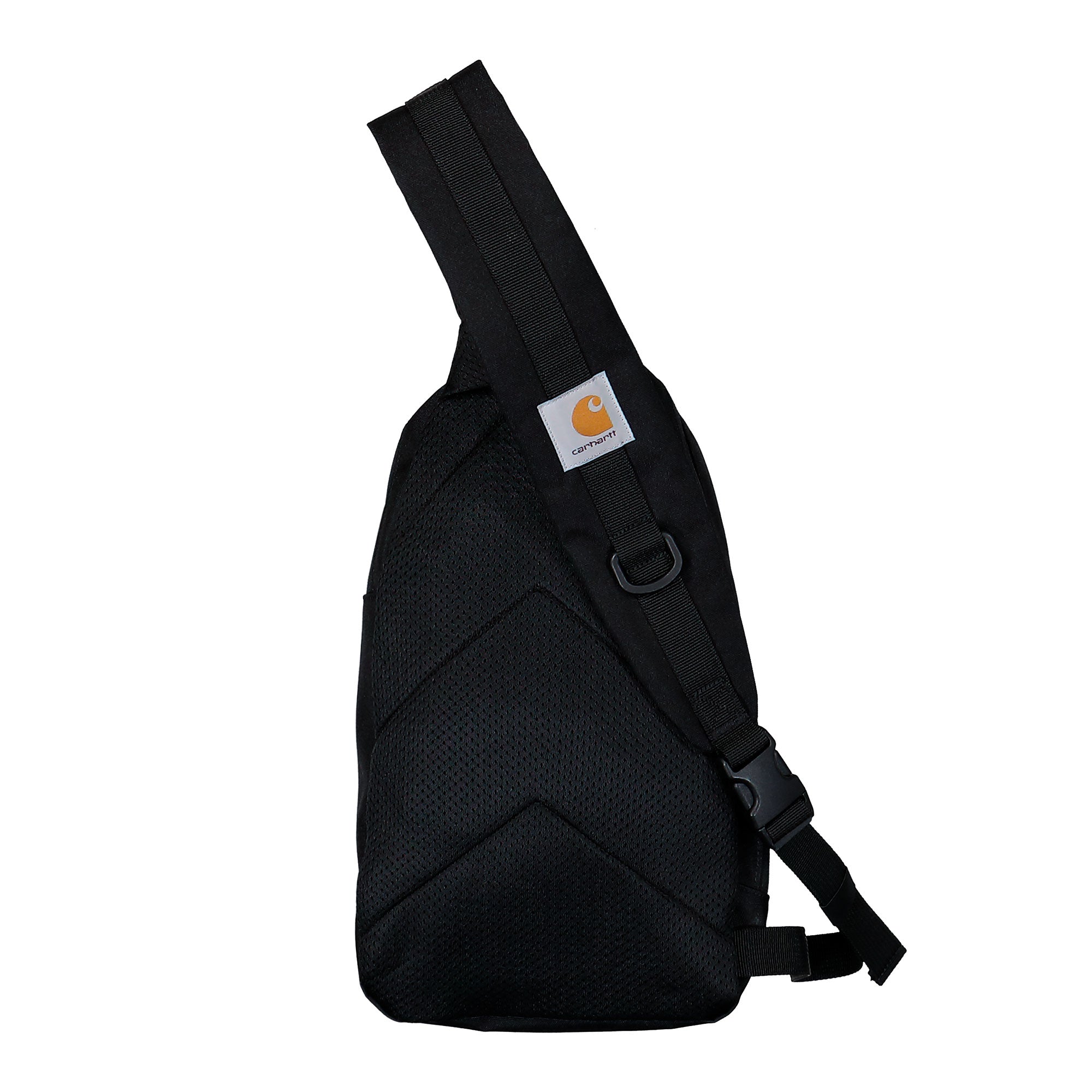 Carhartt WIP Kyle Sling Bag Black Cross Body Bag I036840.89.XX.06 Close-up | Overkill
