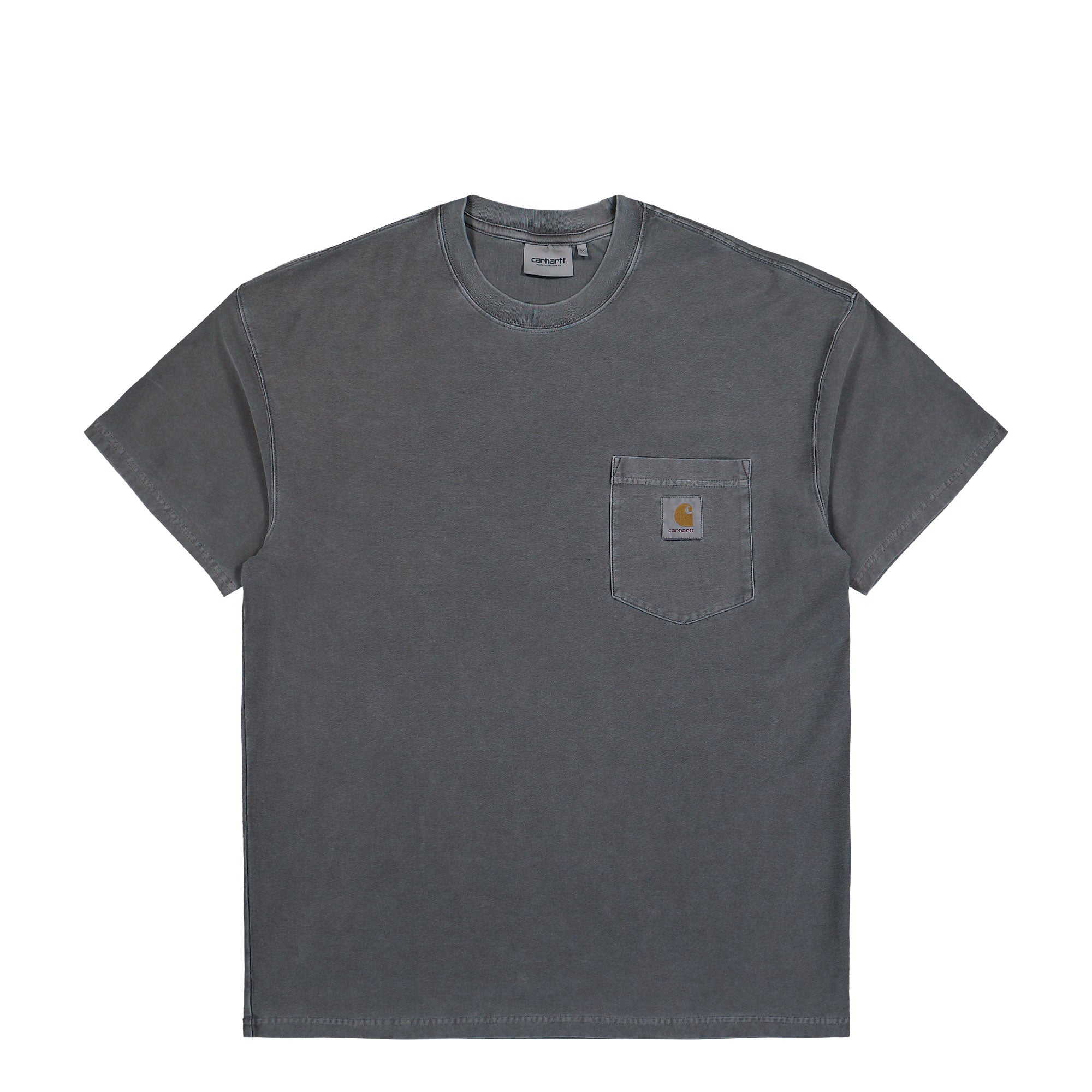 Carhartt WIP S/S Loose Pocket T-Shirt Black Garment Dyed T-Shirt I036863.89.GD.03 | Overkill
