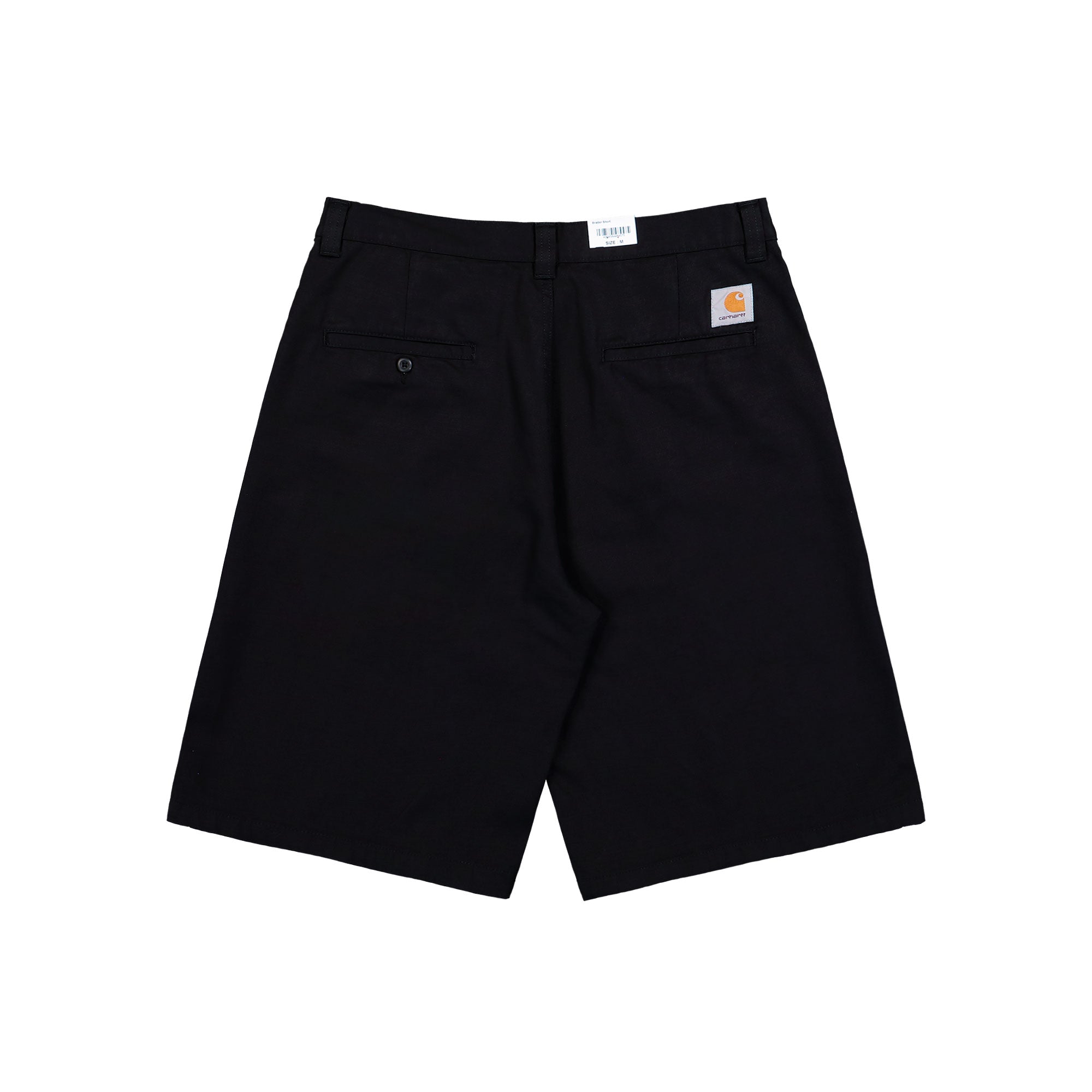 Carhartt WIP Brader Short Black Rinsed Short I036872.89.02.03 Close-up | Overkill
