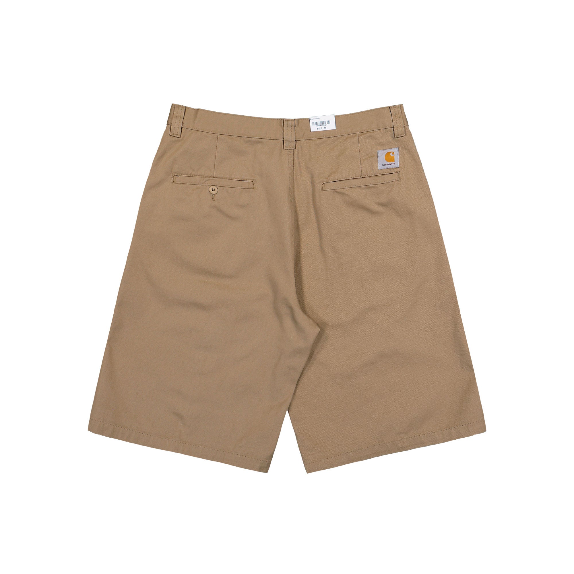 Carhartt WIP Brader Short Leather Rinsed Short I036872.8Y.02.03 Silhouette | Overkill
