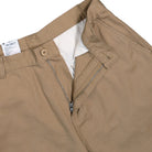 Carhartt WIP Brader Short Leather Rinsed Short I036872.8Y.02.03 Close-up | Overkill
