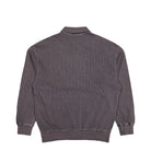 Carhartt WIP Harper Polo Tobacco Garment Dyed Sweatshirt I036893.47.GD.03 Close-up | Overkill
