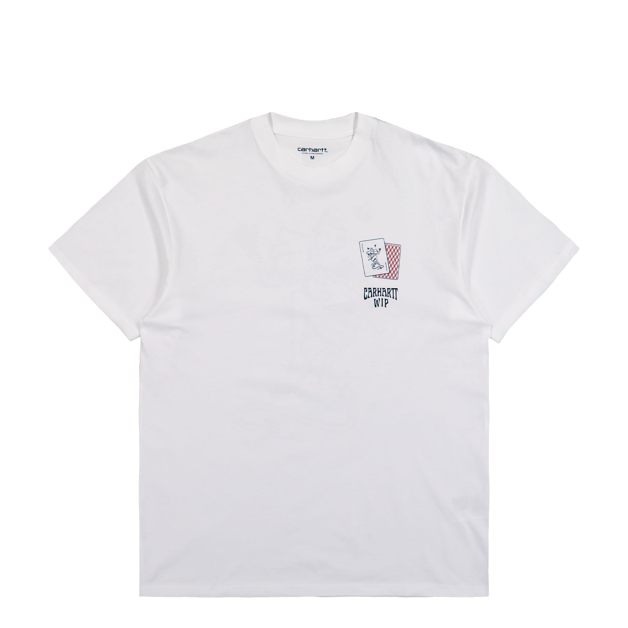 Carhartt WIP S/S Playing Cards T-Shirt White T-Shirt I036895.02.XX.03 | Overkill
